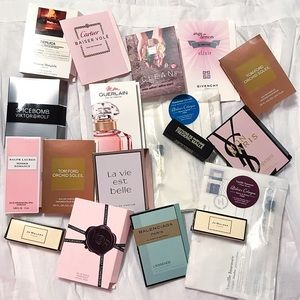 Bundled Sample Fragrances & Beauty Products